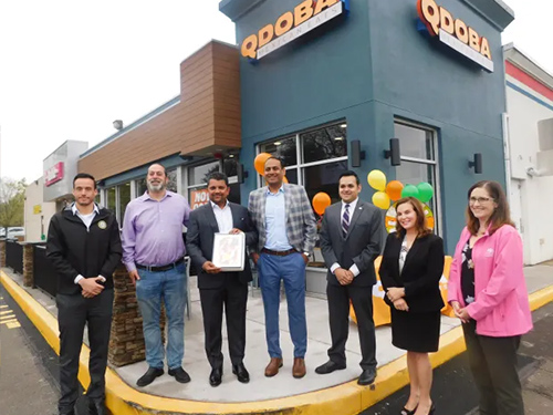 TIG Team at QDOBA Grand Opening Event